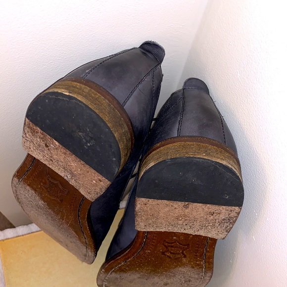 Johnston & Murphy Brannon Plain Toe Dark Grey, Size 10 Dress Shoes - Picture 8 of 12